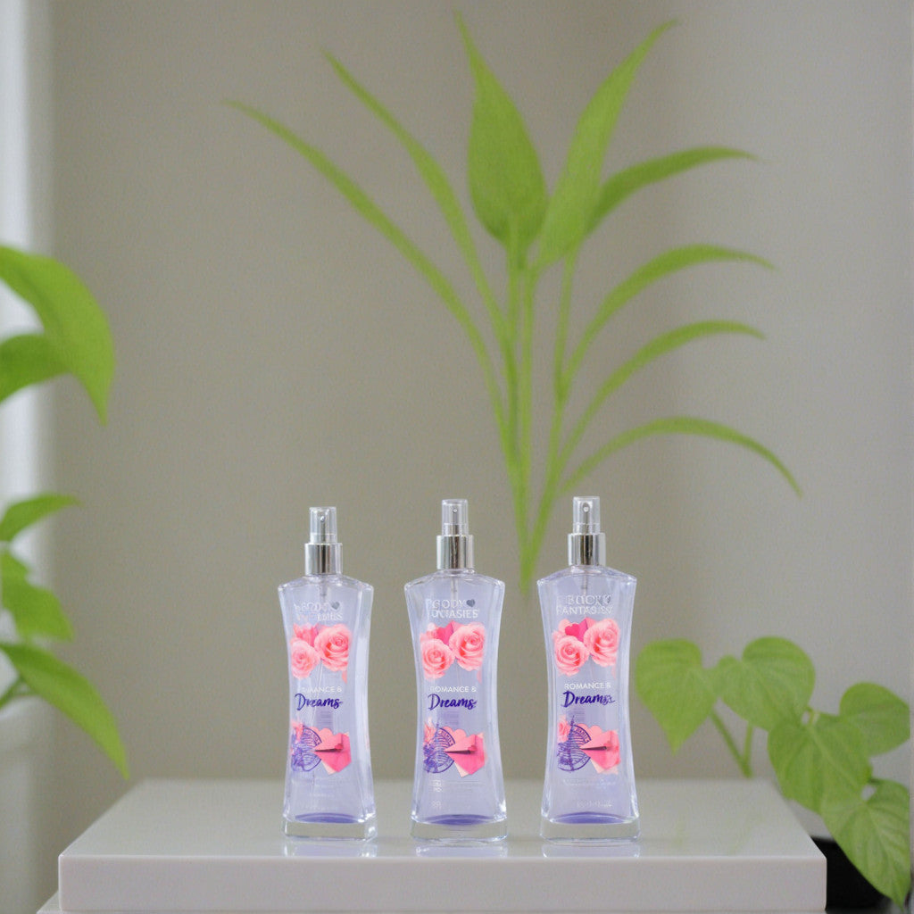 Romance & Dreams by Body Fantasies, 3 Pack 8oz Fragrance Body Spray women