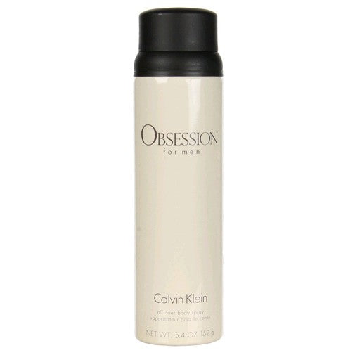 Obsession by Calvin Klein, 5.4 oz All Over Body Spray for Men
