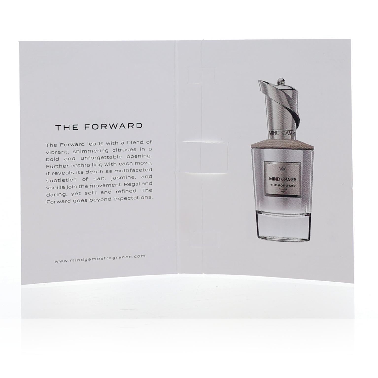 The Forward by Mind Games, 0.06oz Extrait de Parfum for Unisex Sample  