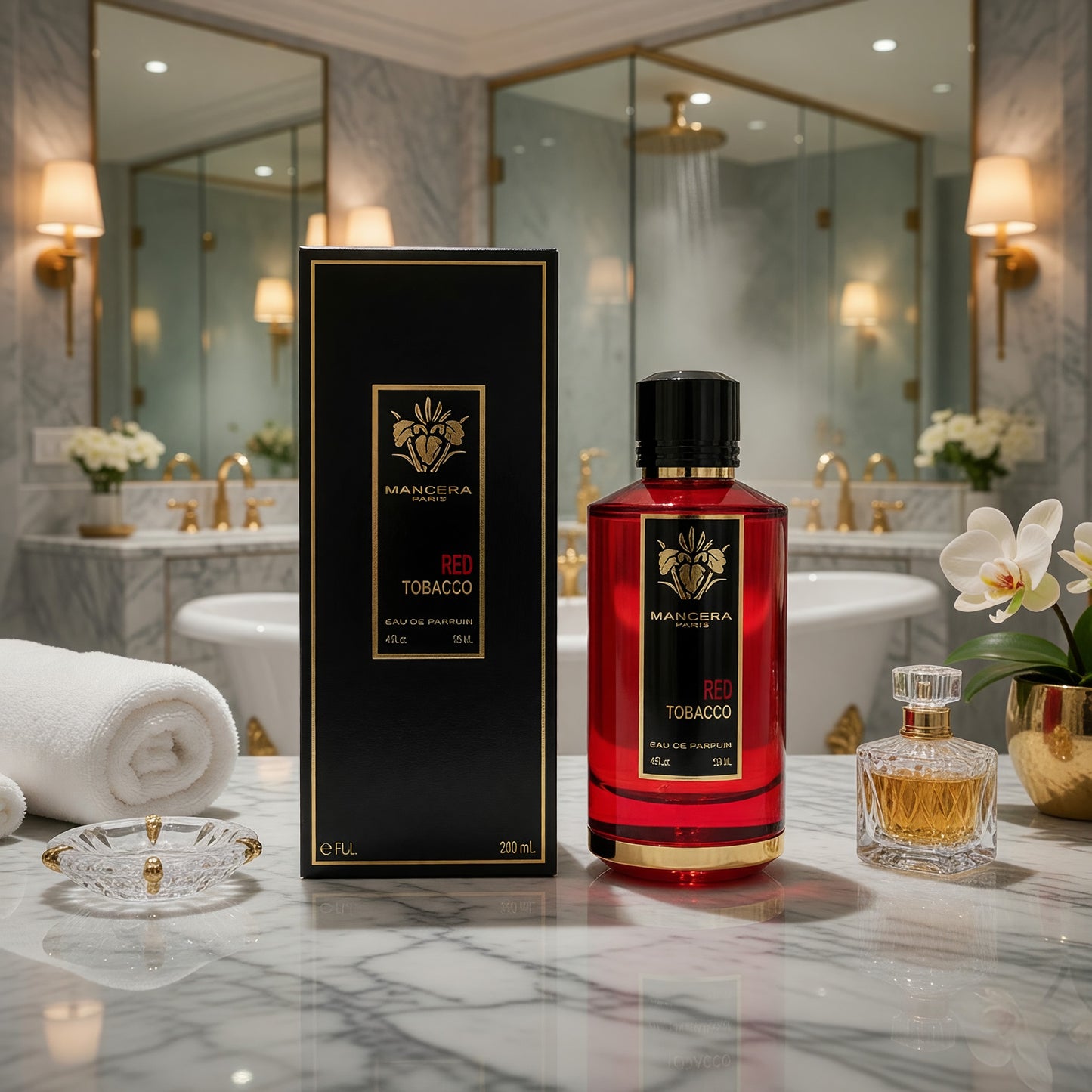 Mancera Red Tobacco by Mancera, 4 oz EDP Spray for Unisex