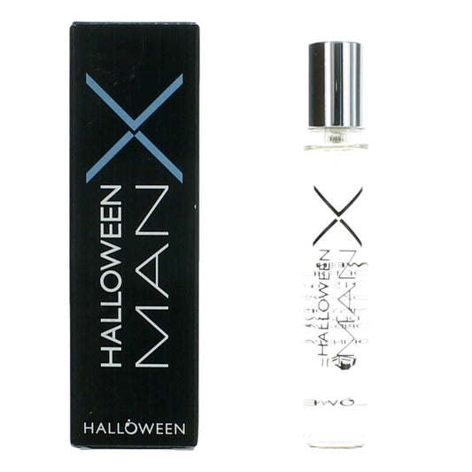 Halloween Man X by J. Del Pozo, 0.5 oz EDT Travel Spray for Men