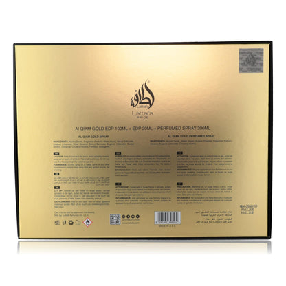 Al Qiam by Lattafa, 3 Piece Gift Set for Unisex