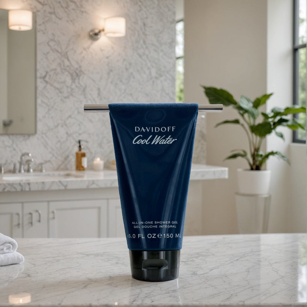 Cool Water by Davidoff, 5 oz Shower Gel for Men