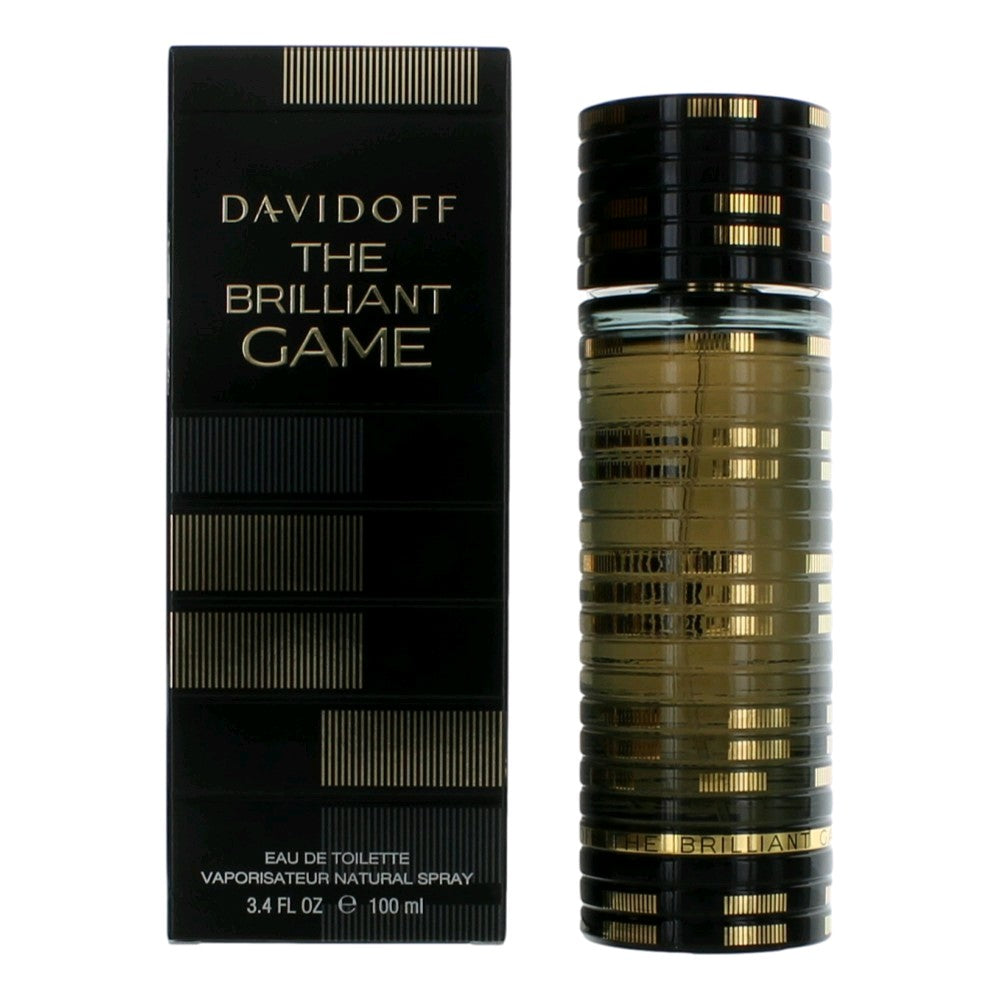 The Brilliant Game by Davidoff, 3.4 oz EDT Spray for Men