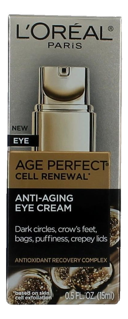 L'Oreal Age Perfect Cell Renewal by L'Oreal, 0.5oz Anti Aging Eye Cream