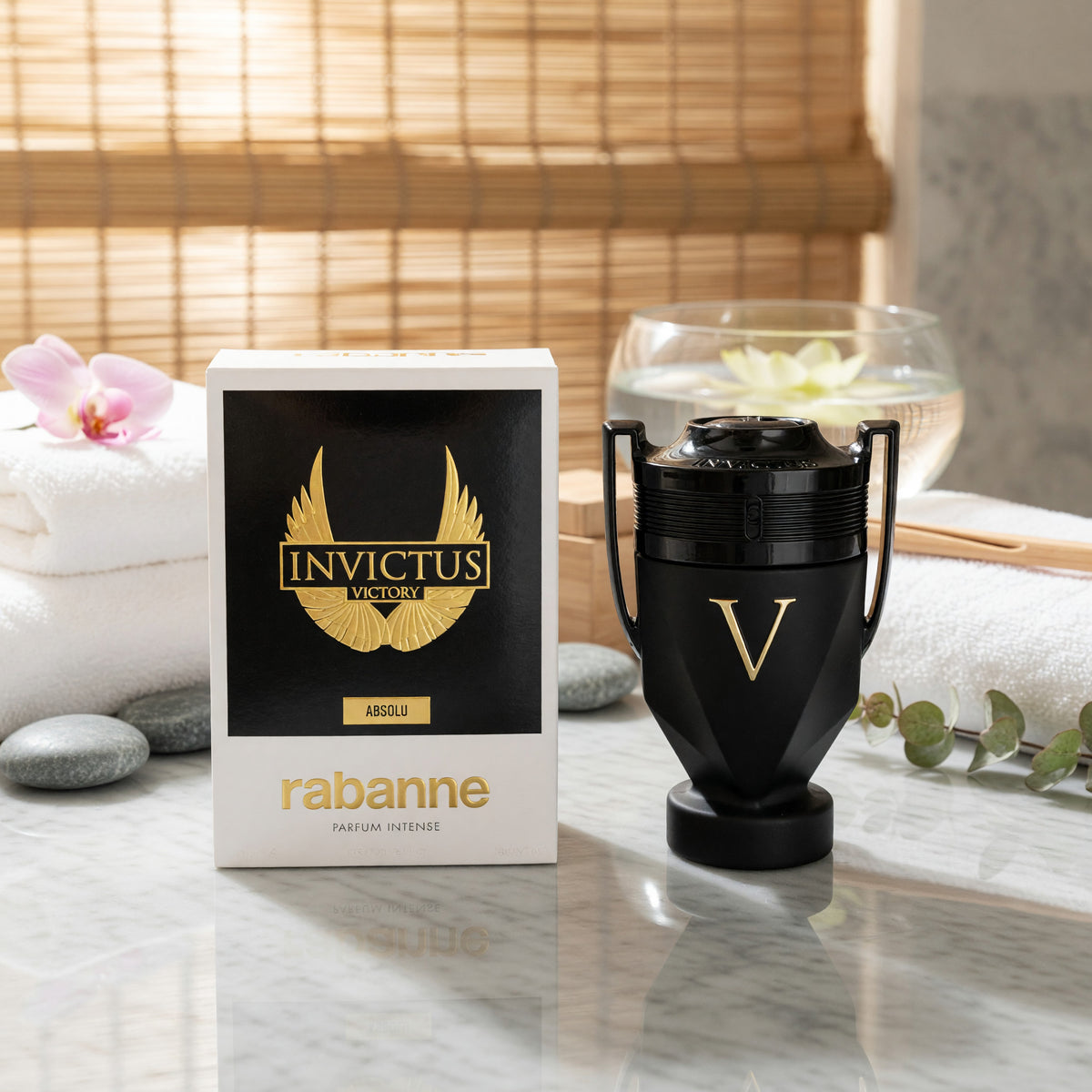 Invictus Victory Absolu by Paco Rabanne, 3.4oz Parfum Intense Spray men