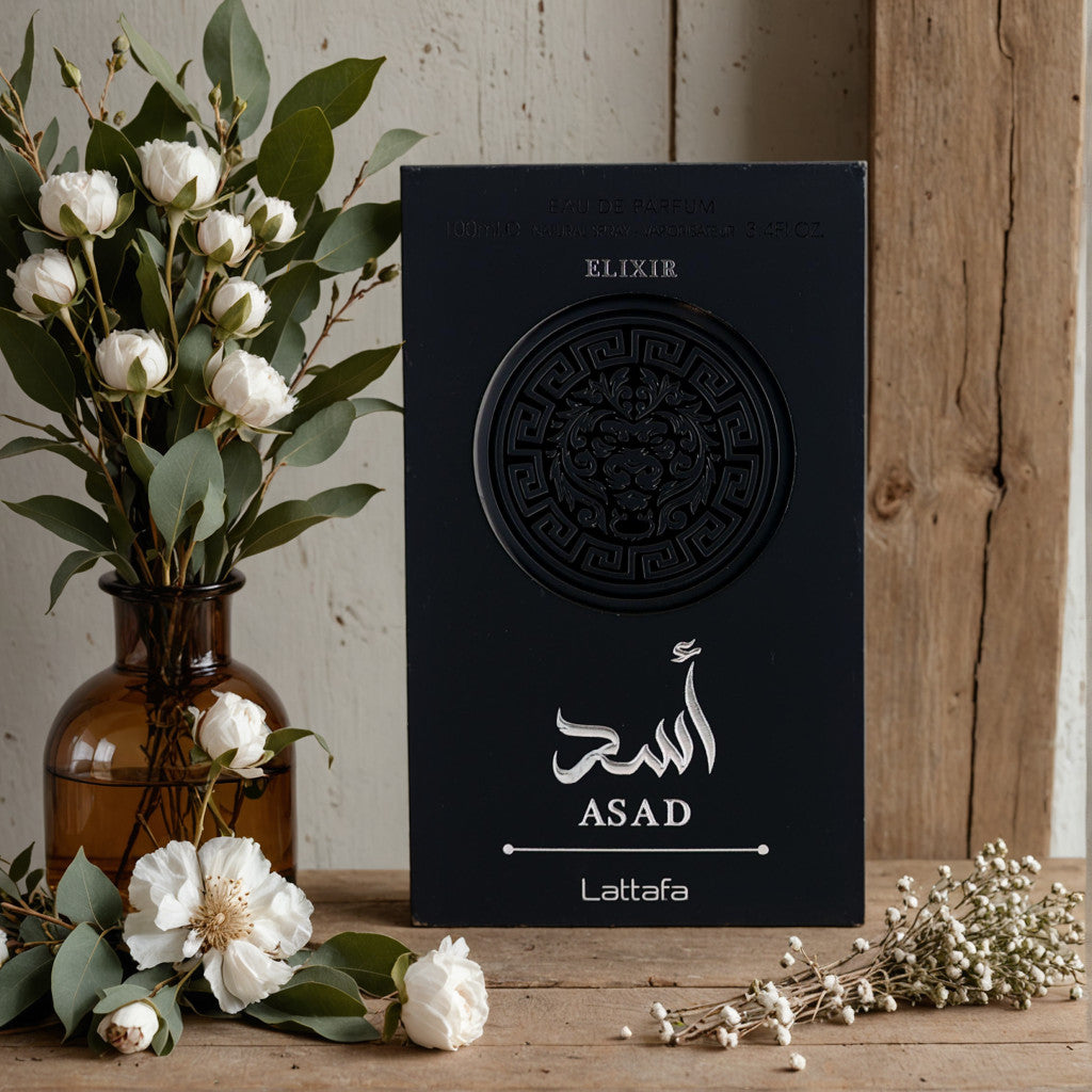 Asad Elixir by Lattafa, 3.4 oz EDP Spray for Men