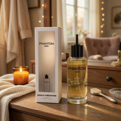 Phantom by Paco Rabanne, 6.8 oz EDP Intense Refill for Men 