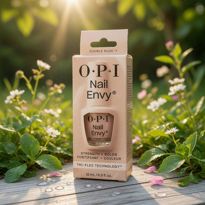 OPI Nail Envy by OPI, 0.5 oz Nail Strengthener - Double Nude-Y - Double Nude-Y