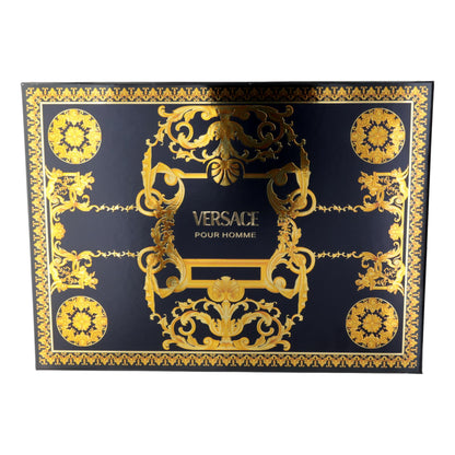 Versace Pour Homme by Versace, 3 Piece Set for Men