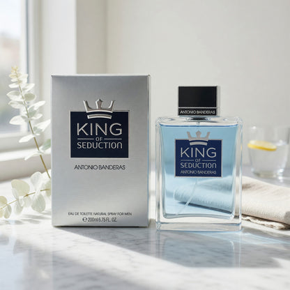 King of Seduction by Antonio Banderas, 6.7 oz EDT Spray for Men