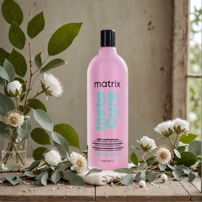 Instacure Build-A-Bond by Matrix, 1 Liter Mighty Bonds Shampoo