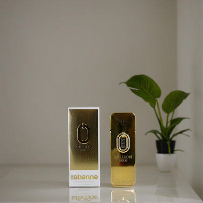 1 Million Gold by Paco Rabanne, 3.4 oz EDP Intense spray for Men 