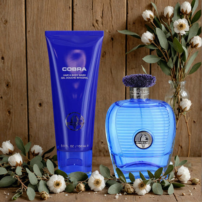 Cobra Blue by Carroll Shelby, 2 Piece Gift Set for Men