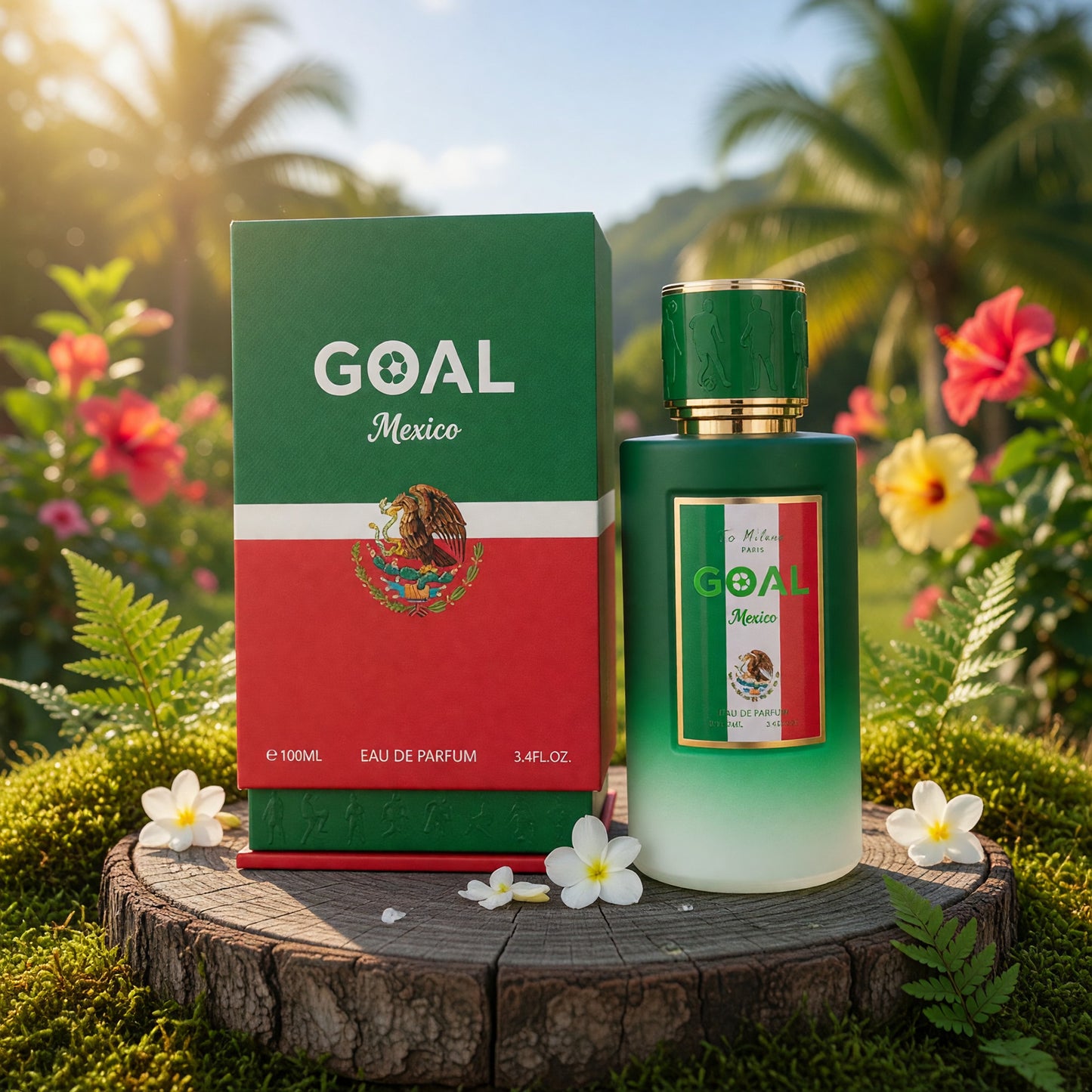 Goal Mexico by Jo Milano, 3.4 oz EDP Spray for Unisex 