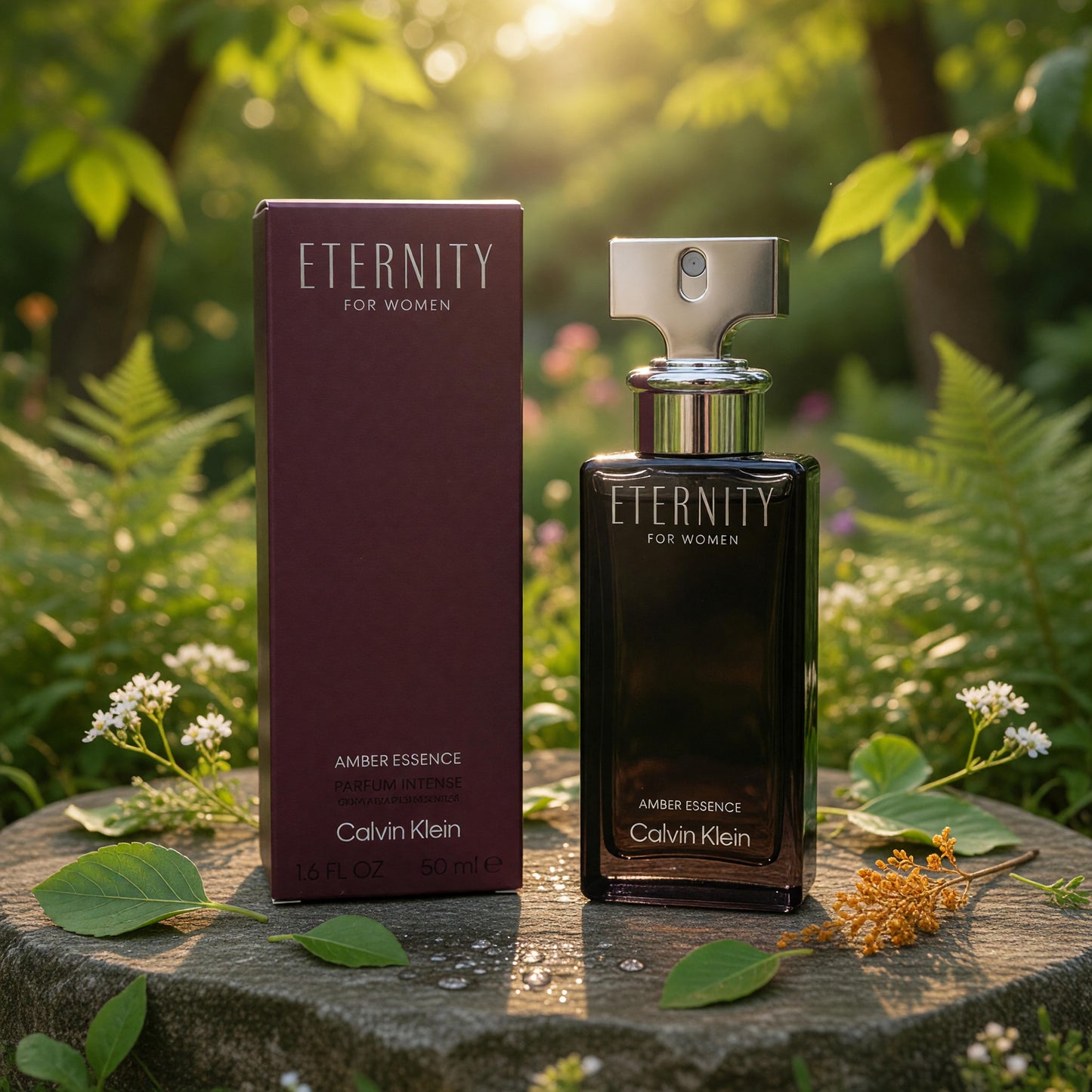 Eternity Amber Essence by Calvin Klein, 1.6oz Parfum Intense Spray women