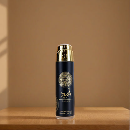 Asad by Lattafa, 6.7 oz Perfumed Deodorant Spray for Men