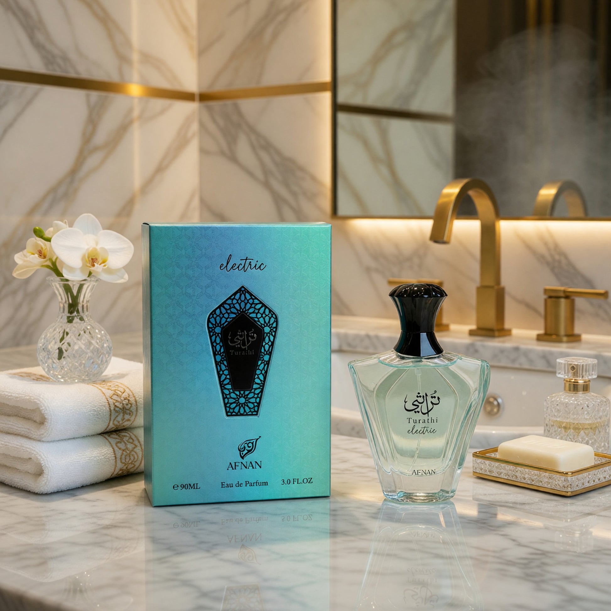Electric Turathi by Afnan, 3 oz EDP Spray for Unisex
