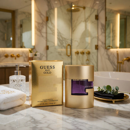 Guess Gold by Guess, 2.5 oz EDT Spray for Men