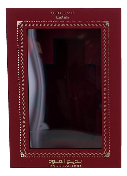Bade'e Al Oud Sublime by Lattafa, 3.4 oz EDP Spray for Unisex