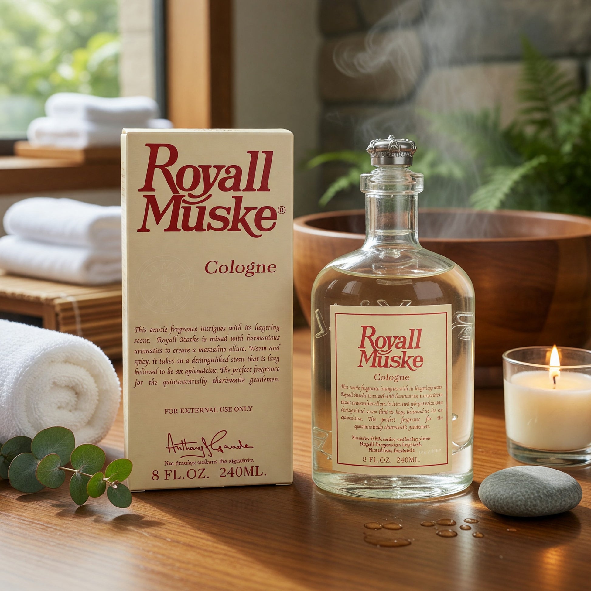Royall Muske by Royall Fragrances, 8 oz Cologne for Men