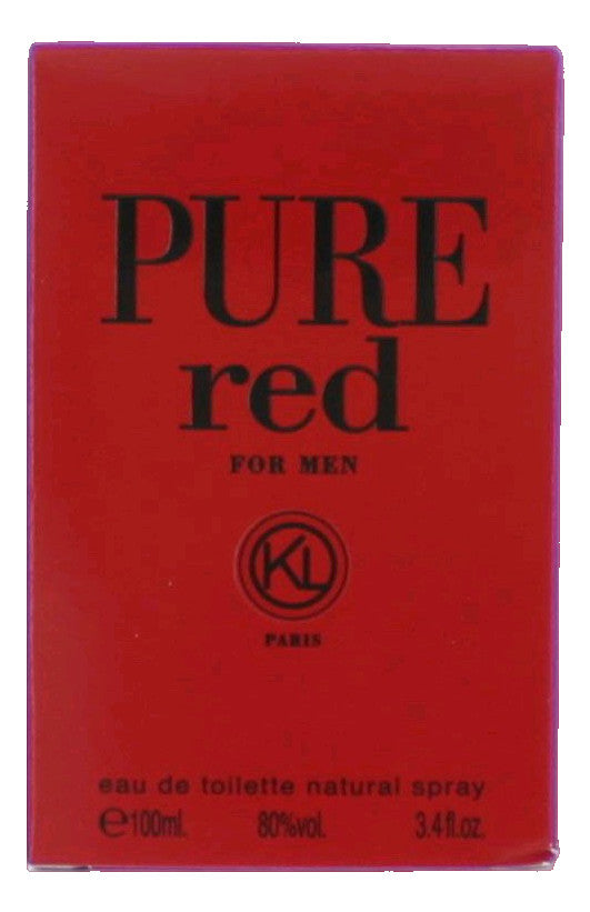 Pure Red by Karen Low, 3.4 oz EDT Spray for Men