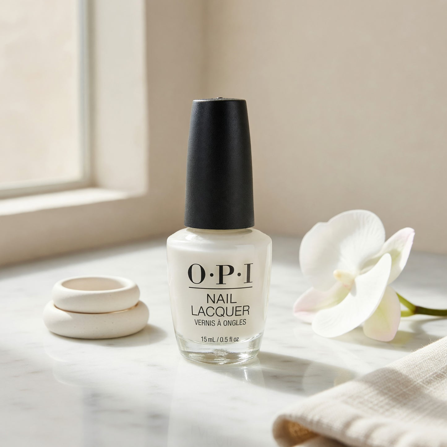 OPI Nail Lacquer by OPI, 0.5 oz Nail Color - Alpine Snow - Alpine Snow