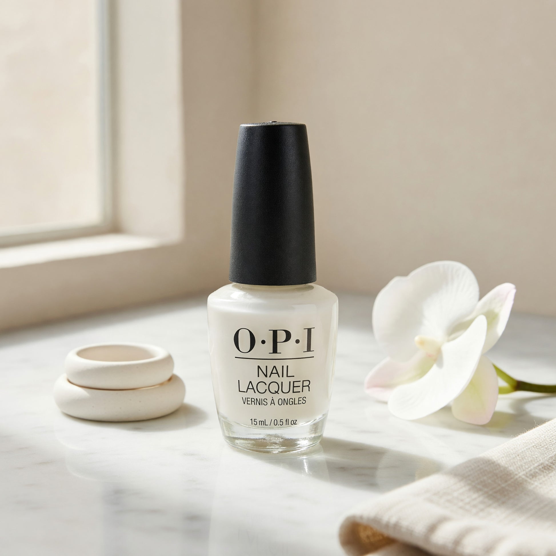 OPI Nail Lacquer by OPI, 0.5 oz Nail Color - Alpine Snow - Alpine Snow