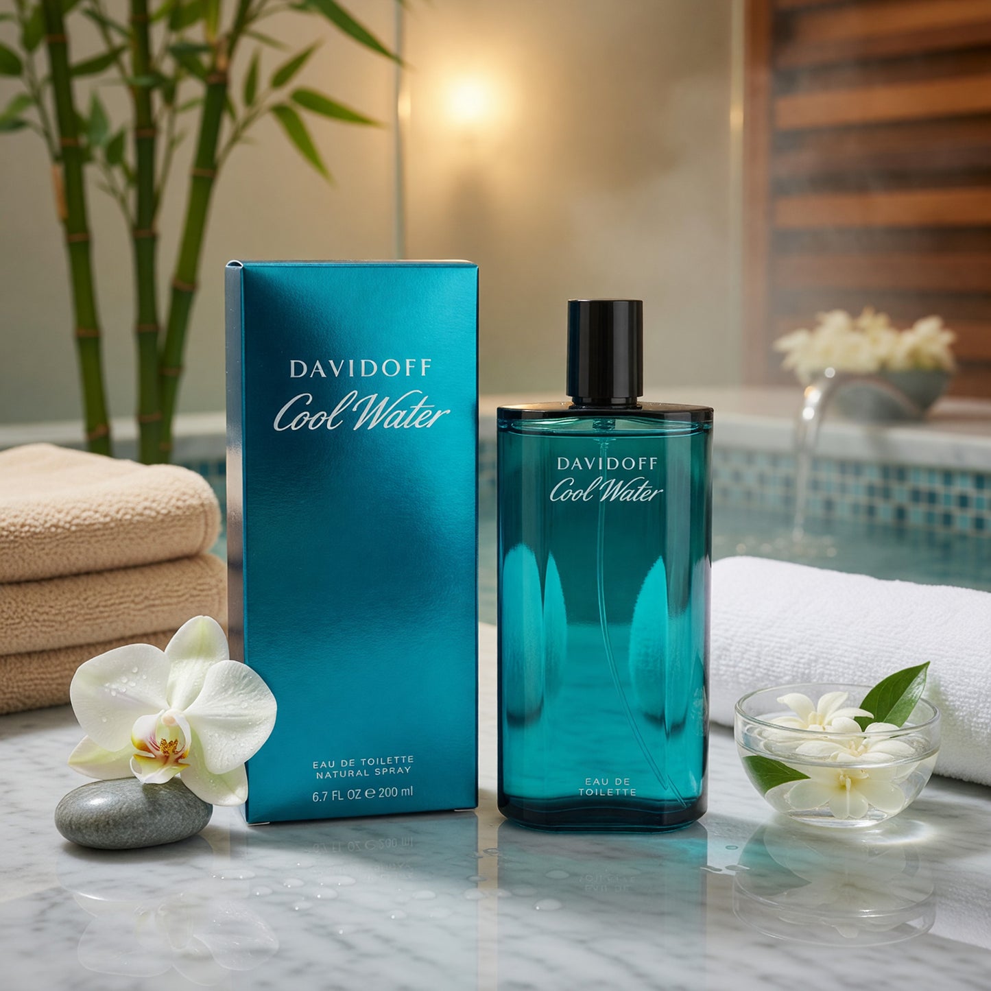 Cool Water by Davidoff, 6.7 oz EDT Spray for Men