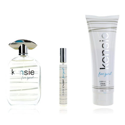 Kensie Free Spirit by Kensie, 3 Piece Gift Set for Women