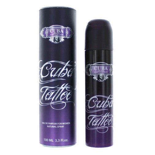 Cuba Tattoo by Cuba, 3.3 oz EDP Spray for Women