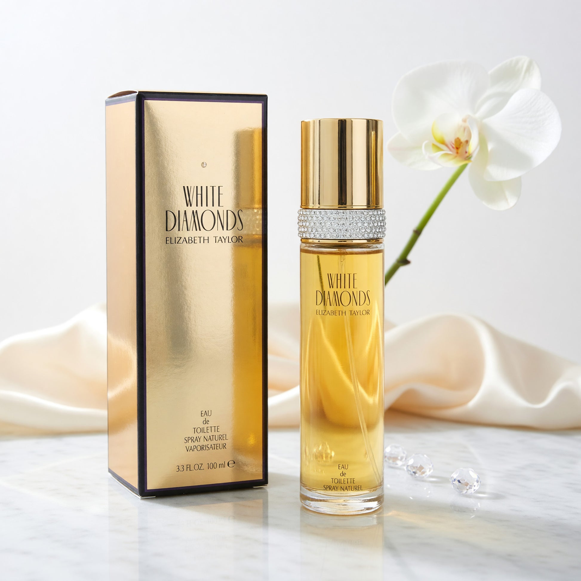 White Diamonds by Elizabeth Taylor, 3.3 oz EDT Spray for Women