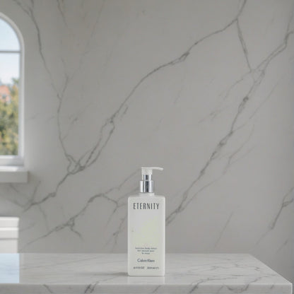 Eternity by Calvin Klein, 6.7 oz Body Lotion for Women with Pump