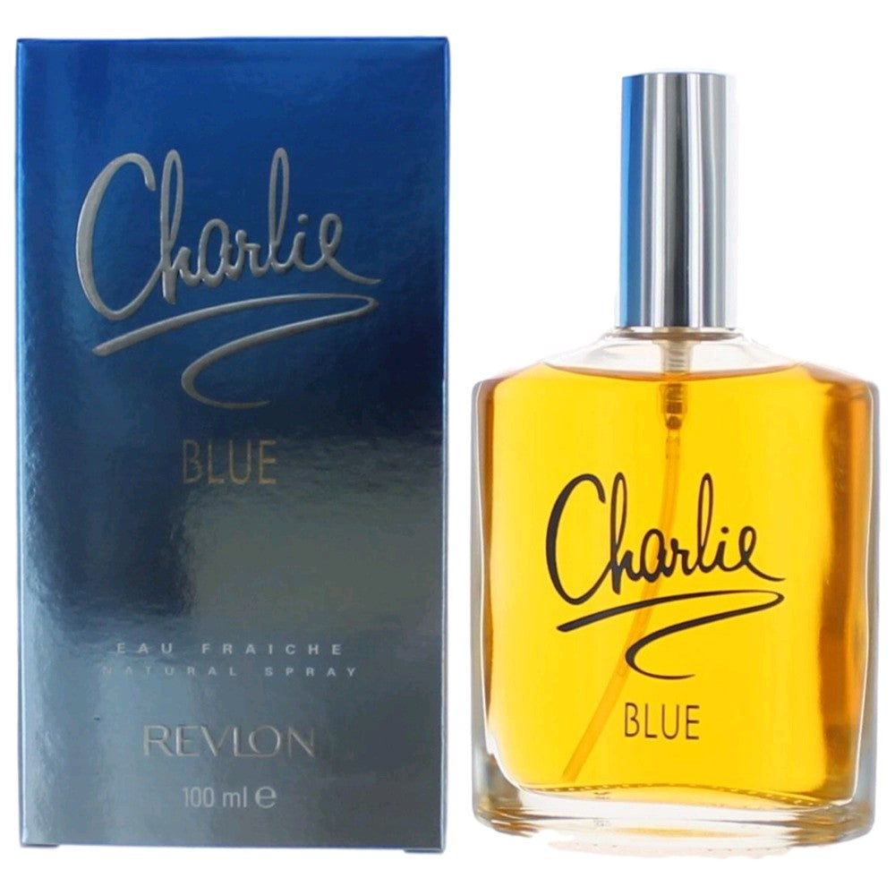 Charlie Blue by Revlon, 3.4 oz Eau Fraiche Spray for Women