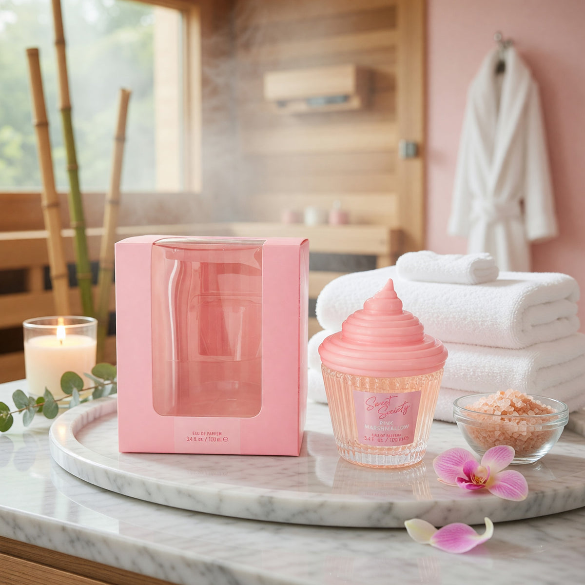 Sweet Society Pink Marshmallow by Sweet Society, 3.4oz EDP Spray women 