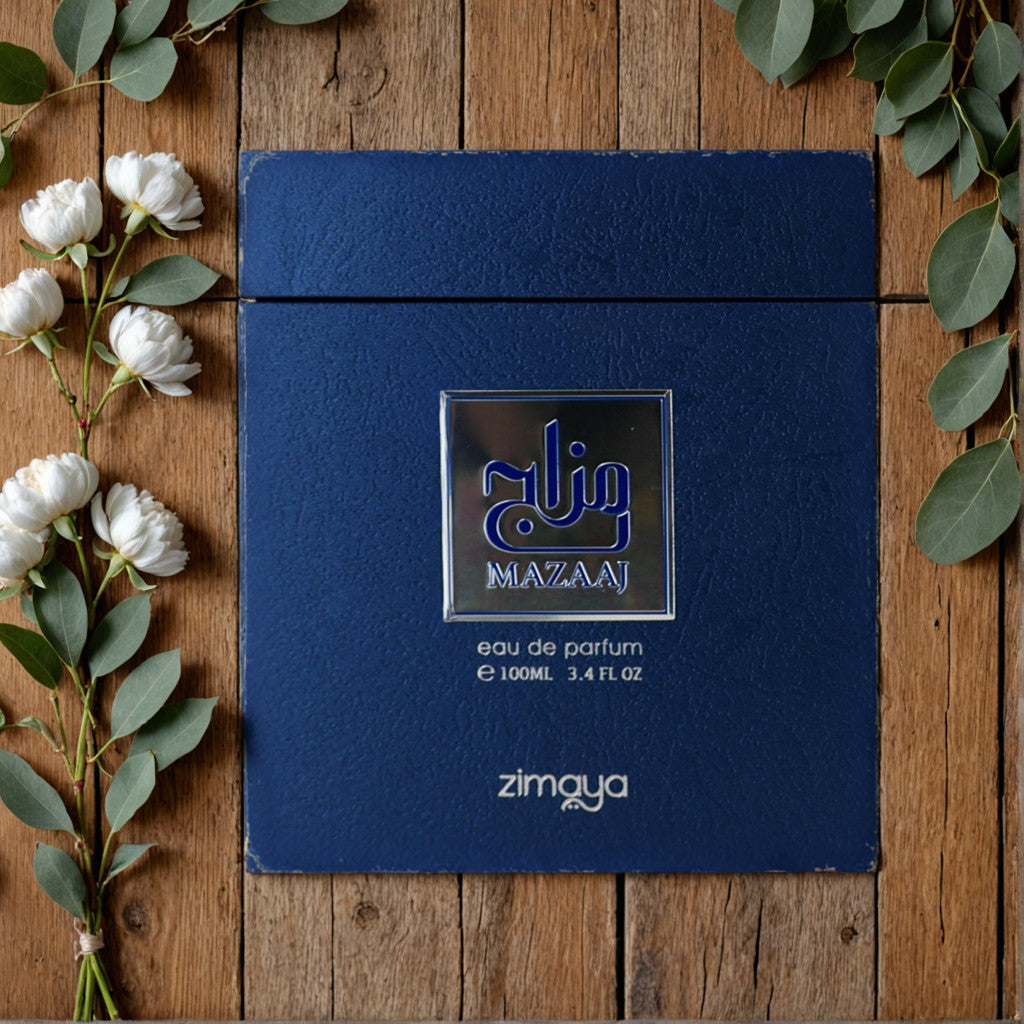 Mazaaj Infused by Zimaya, 3.4 oz EDP Spray for Men
