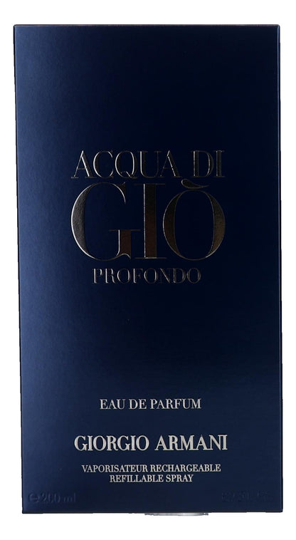 Acqua Di Gio Profondo by Giorgio Armani, 6.7 oz EDP spray for Men