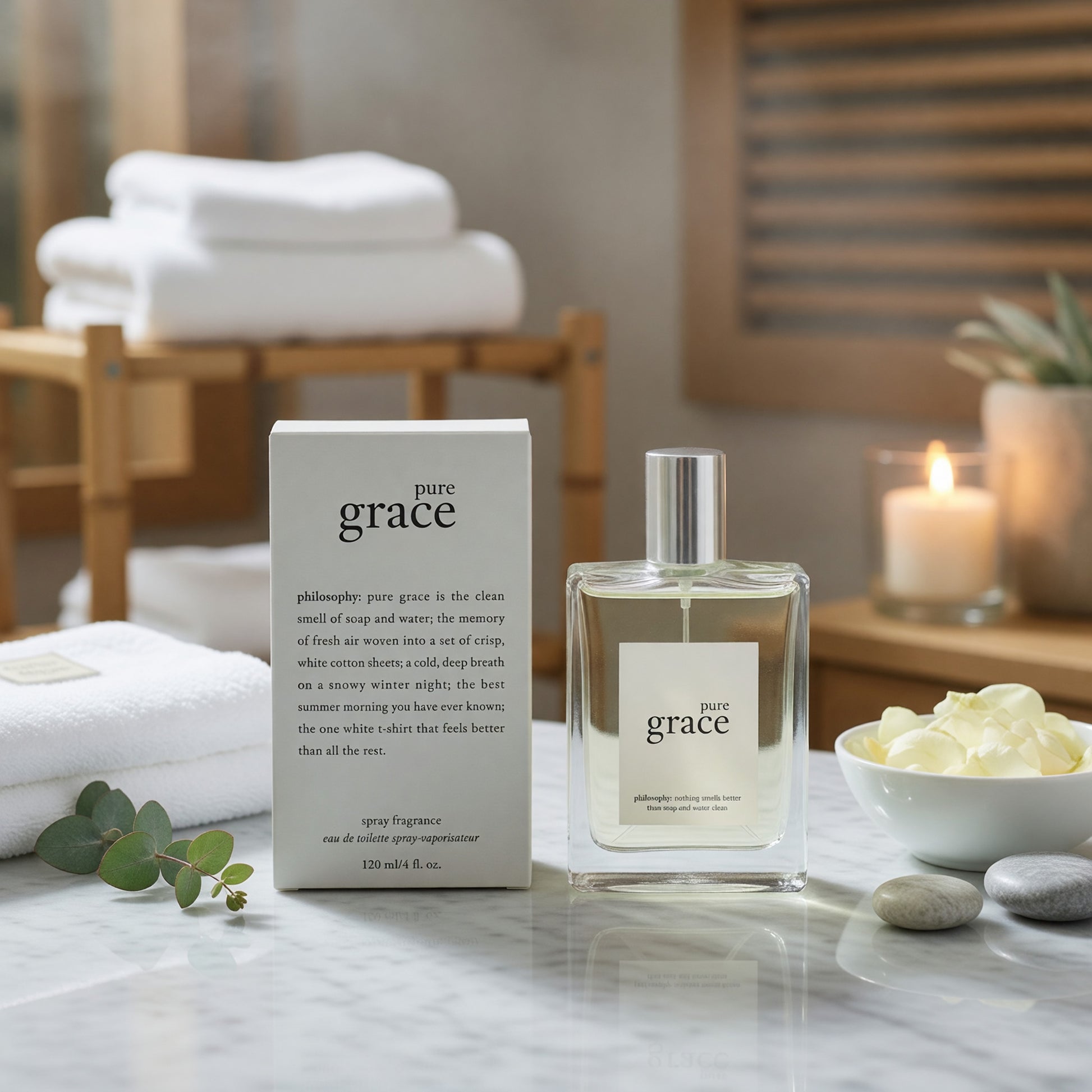 Pure Grace by Philosophy, 4 oz EDT Spray for Women