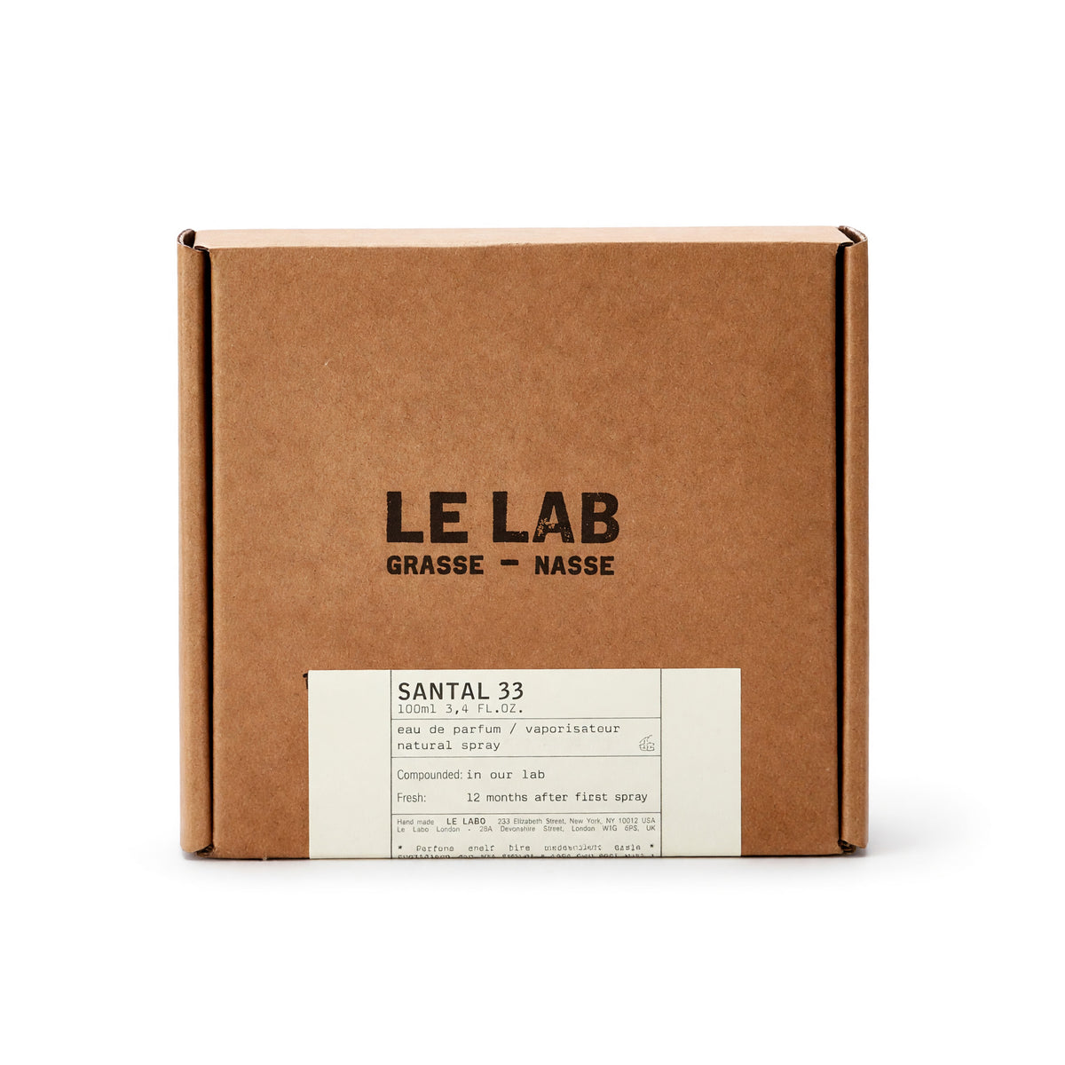 Santal 33 by Le Labo, 3.4 oz EDP Spray for Unisex