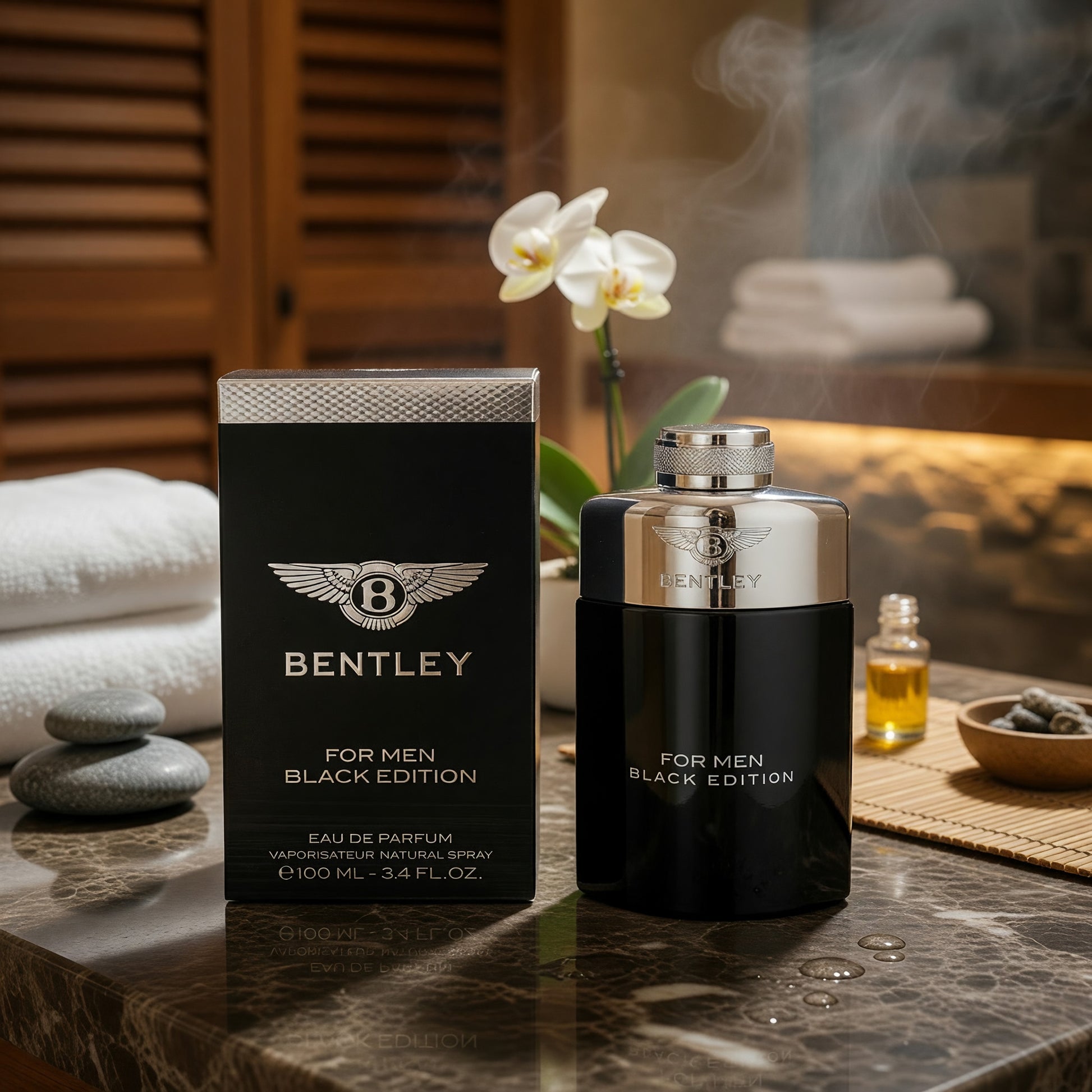 Bentley Black Edition by Bentley, 3.4 oz EDP Spray for Men