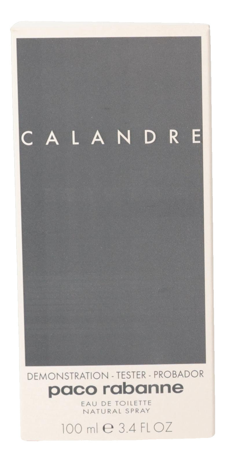 Calandre by Paco Rabanne, 3.4 oz EDT Spray for Women TESTER