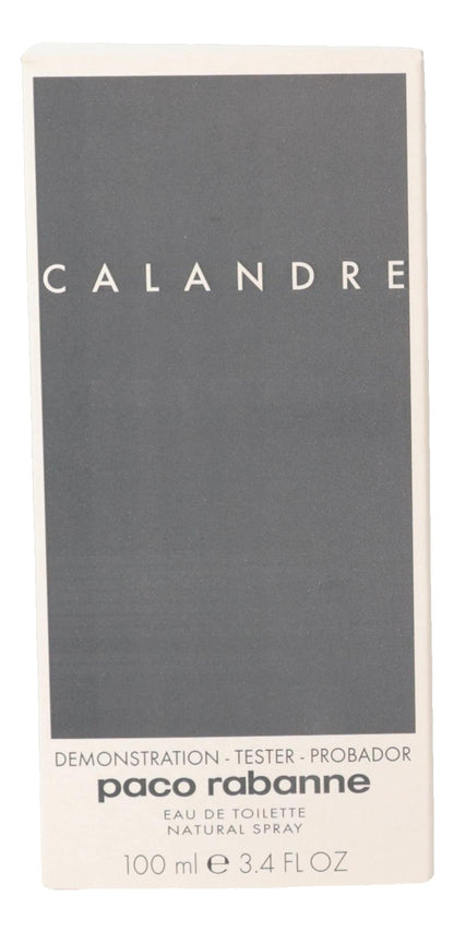 Calandre by Paco Rabanne, 3.4 oz EDT Spray for Women TESTER