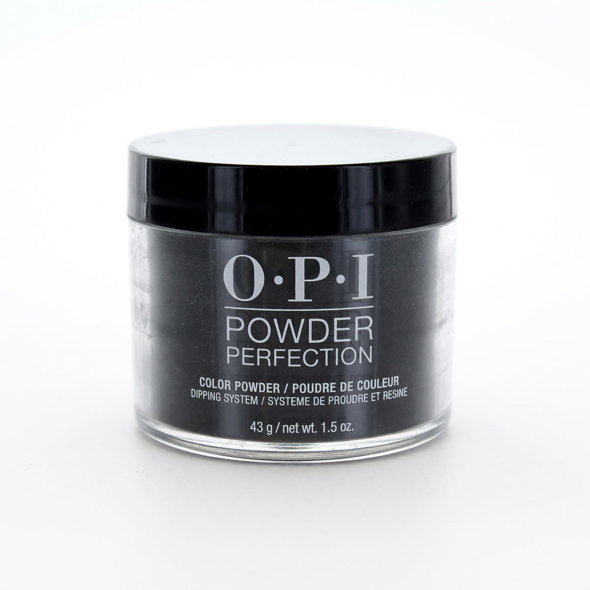 OPI Powder Perfection by OPI, 1.5 oz Color Dip Powder - Black Onyx - Black Onyx