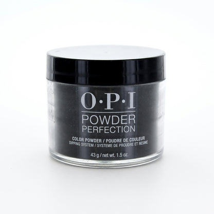 OPI Powder Perfection by OPI, 1.5 oz Color Dip Powder - Black Onyx - Black Onyx