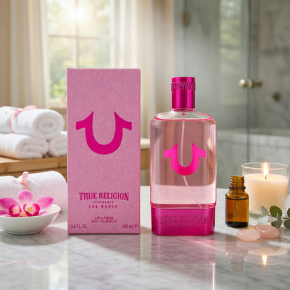 True Religion Pink by True Religion, 3.4 oz EDP Spray for women 