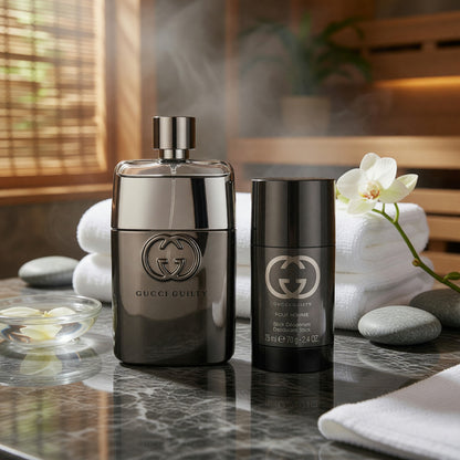 Gucci Guilty Pour Homme by Gucci, 2 Piece Gift Set for Men