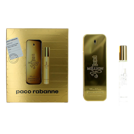 1 Million by Paco Rabanne, 2 Piece Gift Set for