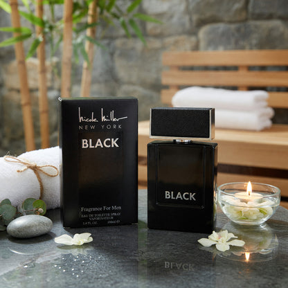 Nicole Miller Black by Nicole Miller, 3.4 oz EDT Spray for Men