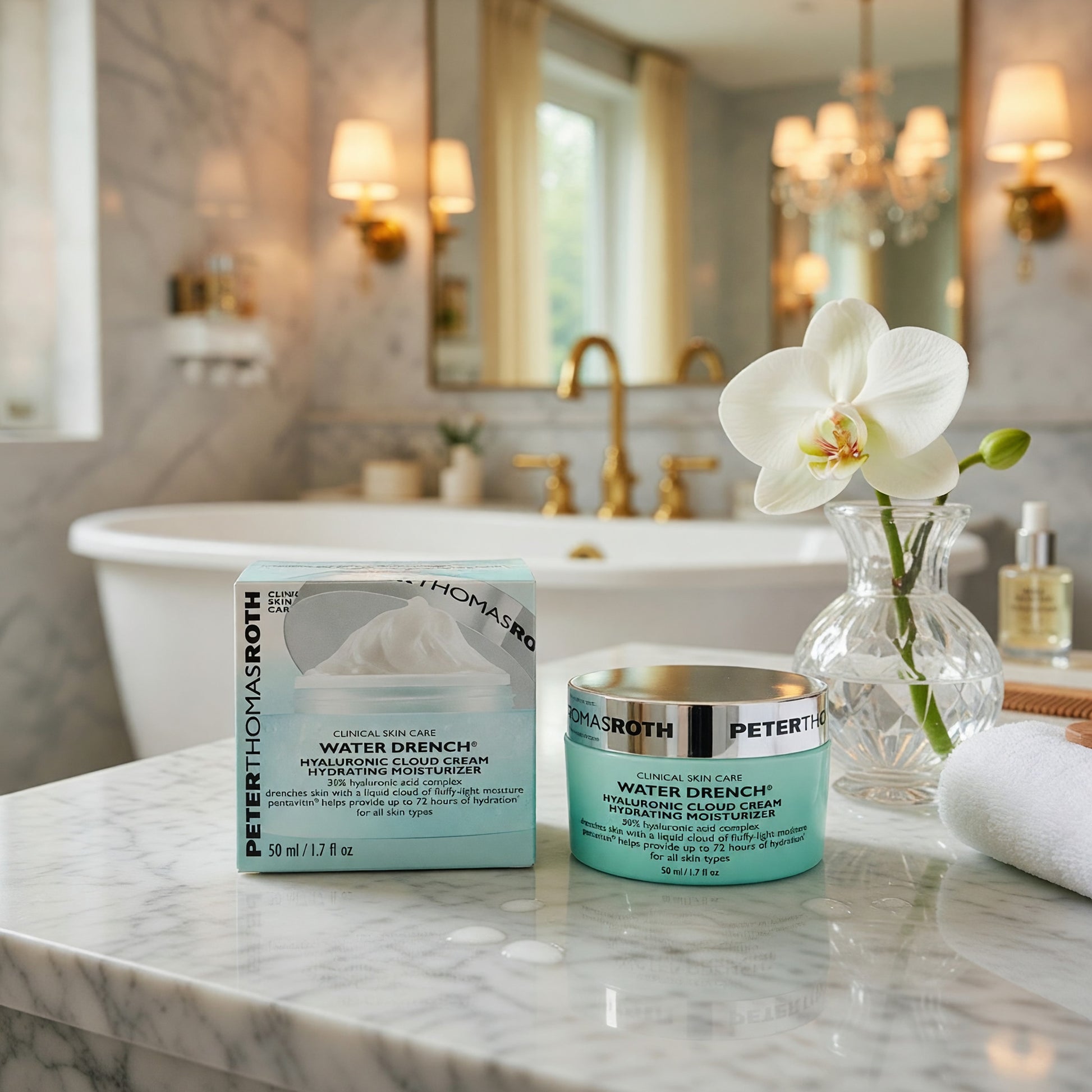 Peter Thomas Roth Water Drench Hyaluronic Cloud Cream 1.7 Hydrating Moisturizer 