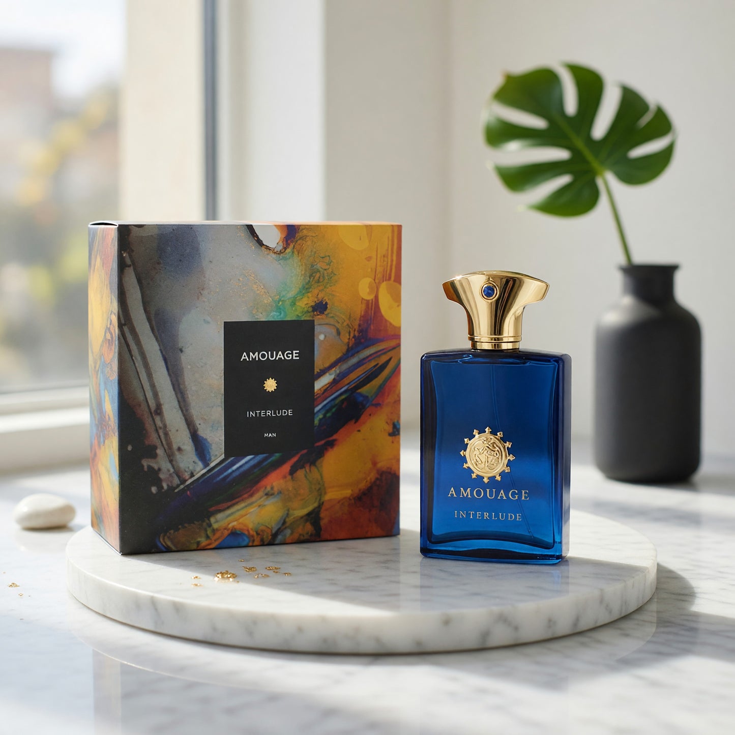 Interlude by Amouage, 3.4 oz EDP Spray for Men New